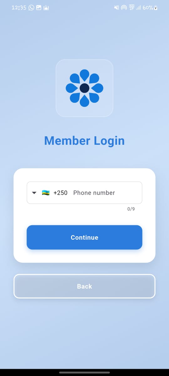 Member login